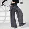 Pantalones de danza moderna para mujer, pantalones sueltos de pierna ancha, pantalones de danza clásica, ropa de práctica de danza china, ropa de entrenamiento corporal