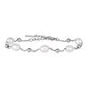 Joyería de Perlas de Agua Dulce de Alta Calidad, Resistente al Agua y que no se Desvanece, Chapado en Oro Real de 18K en Horno de Vacío, Pulsera de Acero Inoxidable para Mujer