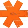 Almofada protetora de fundo de panela antiaderente não tecida para atacado transfronteiriço, almofada de panela, almofada de isolamento térmico, logotipo com padrão oco, tecido de feltro para almofada de panela