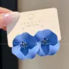 Aretes de perlas para mujer, suministro de puesto de mercado nocturno, aretes de temperamento de alto sentido, diseño de nicho, aretes de moda, venta al por mayor