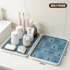 Bandeja de Drenagem Branca Bnbs Estilo Ins Simples Prateleira de Armazenamento Multifuncional para Casa Banheiro Cozinha