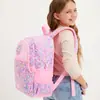 Mochila Escolar Smiggle Australiana Desenho Animado Fofa para Alunos Primários e Secundários Masculinos e Femininos Mochila Impermeável Casual Leve de Grande Capacidade