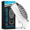Sour Niuniu Ding Dot Maza Cristal Transparente Pico Set Estimula Punto G Esencia Bloqueante Anillo para Pene Suministros Sexuales para Adultos