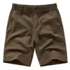 Shorts Casuales de Trabajo de Verano para Hombre Jeep Spirit con Abertura Frontal, Algodón Lavado y Spandex, Cómodos y Transpirables