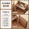 Escritorio Plegable de Madera Maciza para Estudiantes, Uso en Casa, Dormitorio, Mesa Sencilla, Escritorio de Noche, Escritorio de Estudio, Escritorio para Computadora, Escritorio de Oficina