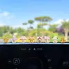 Adornos para Coche de Animales Pequeños con Vestimenta Cruzada, Adornos para Coche, Consola Central de Coche Eléctrico, Accesorios Interiores para Coche, Decoración de Pantalla de Navegación