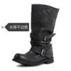 Primeiro Encontro Temporada Estilo Coreano Design de Nicho Circunferência Grande Botas Longas Desleixadas Acima do Joelho Primavera/Verão 2026 Novas Bico Redondo Botas Altas Emagrecimento