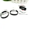 Pulsera de cuero luminosa para pareja, pulsera deportiva de cuero y silicona, pulsera de color caramelo, tienda de 2 yuanes, venta al por mayor