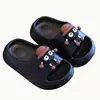 Pantuflas infantiles suela gruesa baño eva pisar caca sensación uso doméstico antideslizantes no pies apestosos casa interior venta al por mayor hombres y mujeres