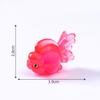 Micro Paisagem Oceano Luminoso Fushou Tanque Pequeno de Peixes Koi Paisagismo Decorações DIY Acessórios Mini Enfeites