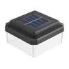 Nuevas luces solares para pilares para patios exteriores y villas, luces empotradas para vallas, apliques de pared para exteriores a prueba de lluvia