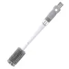 Cepillo para Tazas 5 en 1 con Mango Largo, Cepillo Limpiador de Tazas con Forma de Zanahoria, Cepillo para Botellas, Cepillo Limpiador de Ranuras para Tapas de Tazas, Cepillo para Popotes, Venta Caliente Transfronteriza