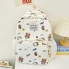 Mochila Escolar Infantil para Turmas Pequenas, Médias e Grandes 2024 Nova Mochila Fofa de Grande Capacidade Mochila Estampada de Desenho Animado para Meninas