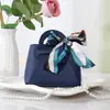 Caixa de Doces de Casamento de Couro Atacado Caixa de Doces de Casamento Estilo Ins Caixa de Embalagem de Doces de Casamento Bolsa de Açúcar de Couro Caixa de Casamento Alça de Alta Qualidade