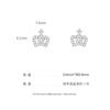 Pendientes verticales con microincrustaciones en el hueso de la oreja, de acero de titanio 316L, chapados en oro y cobre, para piercing en el hueso de la oreja.