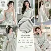 Tela Floral de Satén de Doble Cara Imitación Acetato de Punto 170g Vestido de Primavera y Verano Brocado Song Estilo Nacional Tela Dinastía Han
