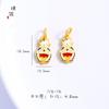 Accesorios de oro vietnamitas de larga data para hacer tú mismo, gato de dibujos animados, conejo, unicornio, campana de Dharma, pulsera