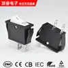 Interruptor de Barco Kcd3 Certificado Ul/Etl Tapa Roja 3 Pines 2 Velocidades Olla Eléctrica Blanca Interruptor Basculante Eléctrico Punto Plateado 16A