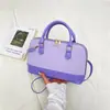 Bolsa de Mano Cruzada de Hombro de Color Sólido Fresco, Simple, Casual, de Moda, Gran Capacidad, Nueva de Verano 2026 para Mujer