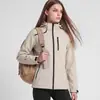 Chaqueta Shell de Montañismo para Exteriores de Otoño e Invierno para Hombres y Mujeres, Abrigo Shell Impermeable y Cortavientos con Forro Polar para Senderismo y Montañismo