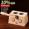 Caja de Moxibustión Portátil para Uso en Casa, Dispositivo de Moxibustión Portátil, Soporte de Palo de Moxa de Madera Maciza, Recipiente de Moxibustión Calentador, Adecuado para Uso en Todo el Cuerpo