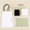 Empaque para collar de trébol de cuatro hojas, pulsera, aretes, anillo, caja de regalo para joyería, bolsa de regalo, caja de joyería Kirin Shangmei
