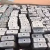 Bloques de Hierro Ponderados para Estructuras de Truss de Cemento, Pesos para Plataforma de Concreto de Cesta Colgante de 25 kg, Bloques de Hierro Fundido, Pesos Pesados de Plástico