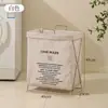 Cesto de roupa suja de malha quadrada grande dobrável cesto de roupa suja para banheiro cesto de roupa suja doméstico portátil com alça