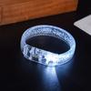 Pulsera luminosa LED acrílica flash colorida pulsera de burbujas pulsera fluorescente concierto bar accesorios para animar