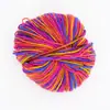 Hilo de Gradiente Medio-Fino para Tejido Manual DIY, Hilo de Crochet Colorido para Muñecas, Hilo de Gradiente