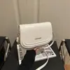 Bolsa Quadrada Pequena da Moda Ins Bolsa Transversal Versátil 2025 Nova Bolsa Feminina Inverno Bolsa de Ombro Simples Leve Estilo Ins