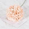 Piruleta de hortensia de imitación, rama única, hortensia grande, arreglo floral para auditorio de bodas, decoración floral falsa para bodas en la carretera, comercio exterior al por mayor