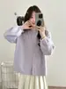 Nuevo Cárdigan de Punto Bordado de Cuello Redondo Estilo Coreano Suelto Suave Cera Dulce Suave Chaqueta Suéter para Mujer Otoño e Invierno 2025