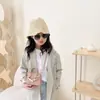 1. Bolso Kelly Nuevo de Color Sólido con Patrón de Lichi para Niños, Bolso de Mano y Bolso Cruzado de Moda para Niñas, Bolso de Accesorios de Moda para Bebés