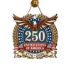Bestseller Transfronteiriço 2026 Festival Celebração do 250º Aniversário da Independência Americana Placa Decorativa de Madeira