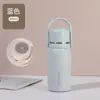 Botella de Agua Aislada Ecológica de Gran Capacidad para Hombres y Mujeres, Taza Térmica Portátil para Niños, Botella de Agua Deportiva Simple de Acero Inoxidable, Personalizable
