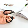Tijeras de Sastre Creativas Multifuncionales Tijeras de Oficina Tijeras para Estudiantes DIY Hechas a Mano Tijeras para Papel Pequeñas Tijeras de Acero Inoxidable para el Hogar