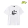 Marca de moda estadounidense Corteiz Camiseta Casual Deportiva Holgada de Manga Corta con Estampado de Barco de Crucero Alcatraz para Pareja