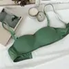 Zimo Yipin Segunda Geração Tomara que Caia Antiderrapante Estilo Japonês Roupa Íntima Feminina Sexy Decote Caído Versátil Sutiã Push-Up