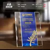 Placa de Prêmio de Cristal Personalizada, Medalha de Honra de Alto Padrão, Prêmios de Reunião Anual, Troféu de Funcionário Destaque, Certificado de Lembrança de Campeão