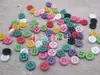 Botones de resina en miniatura de 8 colores para niños, pequeños botones para ropa, accesorios de bricolaje, material hecho a mano, 6 mm