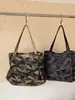 Bolso de Hombro Camuflado de Calle Nuevo de Verano Transfronterizo 2026 Bolsa de Compras para Estudiante Universitario Bolso Tote de Nicho Casual para el Trabajo