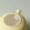 Rinyu Gui Song Perrito Somnoliento Tetera Pequeña de Cerámica Porcelana Blanca de Alta Gama Tetera de Cerámica Pintada a Mano Gongfu Juego de Té para el Hogar Encantador