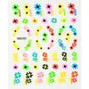 Novos Adesivos Coloridos para Nail Art para Meninos e Meninas, Adesivos de Unha Infantis, Flores Fofas, Borboletas, Padrões Pequenos, Adesivos de Nail Art para Atacado