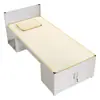 Venta al por mayor de fábrica alfombrilla individual de bambú entrenamiento militar estudiantil alfombrilla de Phnom Penh alfombrilla de almohada de bambú dormitorio con alfombrilla de bambú superior e inferior