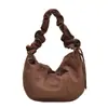 Yuezhi 2026 Verano Nuevo Bolso de Hombro Plegado de Gran Capacidad Tipo Bollo Casual Simple de Alta Gama Versátil Bolso Cruzado
