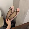 Zapatos de Mujer Retro con Lazo y Tacón Bajo, Nuevos para Primavera y Otoño, Suela Suave, Versátiles para el Trabajo