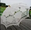 Sombrilla de Encaje Vintage Estilo Francés con Bordado Hueco Hecho a Mano, Alto Valor Estético, Paraguas de Atrezo Estilo Lolita