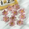 A2 6cm Flores de Margarita Artificiales de Terciopelo Flores Falsas Flores de Seda Flores para Pasador Estilo Antiguo Accesorios para el Cabello Accesorios Hechos a Mano DIY
