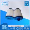Fabricantes de fuentes que venden cartuchos de filtro de gran caudal azules, cartuchos de filtro dedicados para piscinas, cartuchos de filtro para tratamiento de agua.